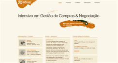 Desktop Screenshot of intcompras.inbrasc.org.br